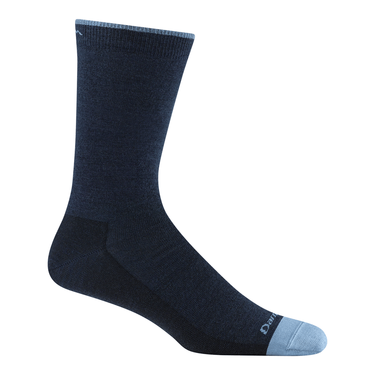 Darn Tough Vermont Men's Solid Crew Lightweight Lifestyle Socks
