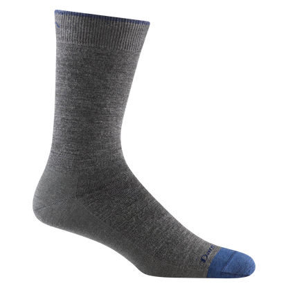 Darn Tough Vermont Men's Solid Crew Lightweight Lifestyle Socks