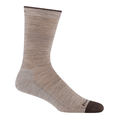 Darn Tough Vermont Men's Solid Crew Lightweight Lifestyle Socks