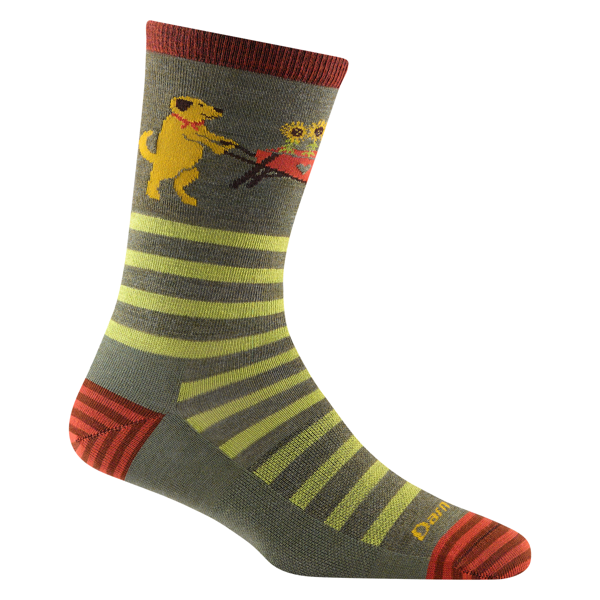 Darn Tough Vermont Women's Animal Haus Crew Lightweight Lifestyle Socks