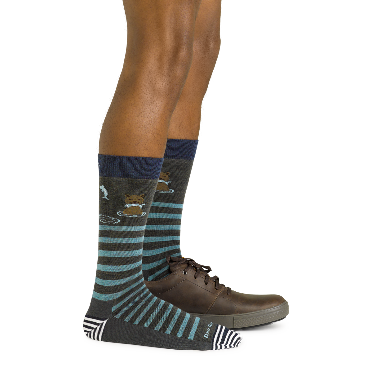 Darn Tough Vermont Men's Animal Haus Crew Lightweight Lifestyle Socks