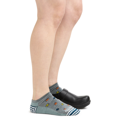 Darn Tough Vermont Women's Lucky Lady No Show Lightweight Lifestyle Socks
