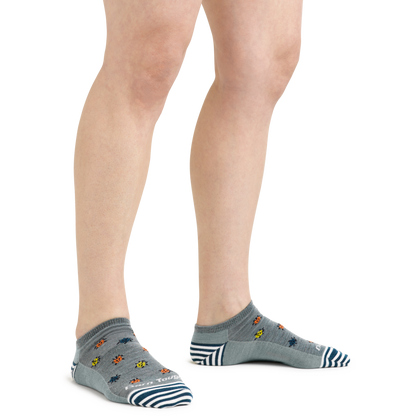 Darn Tough Vermont Women's Lucky Lady No Show Lightweight Lifestyle Socks