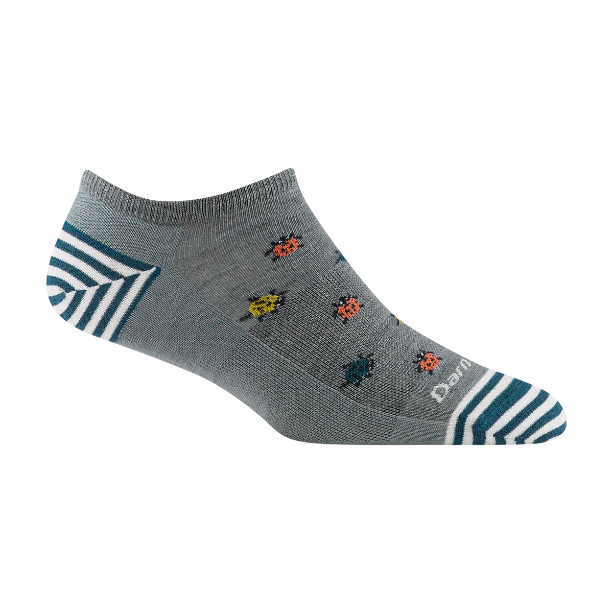 Darn Tough Vermont Women's Lucky Lady No Show Lightweight Lifestyle Socks