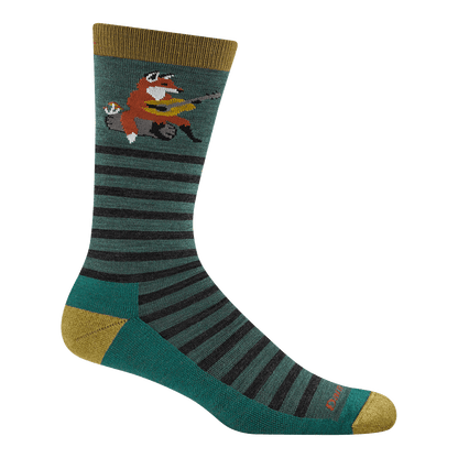 Darn Tough Vermont Men's Wild Life Crew Lightweight Lifestyle Socks