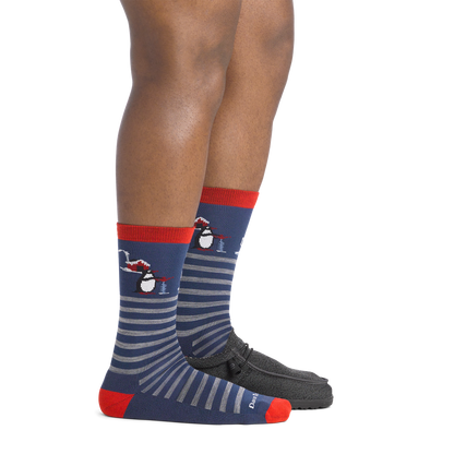 Darn Tough Vermont Men's Wild Life Crew Lightweight Lifestyle Socks