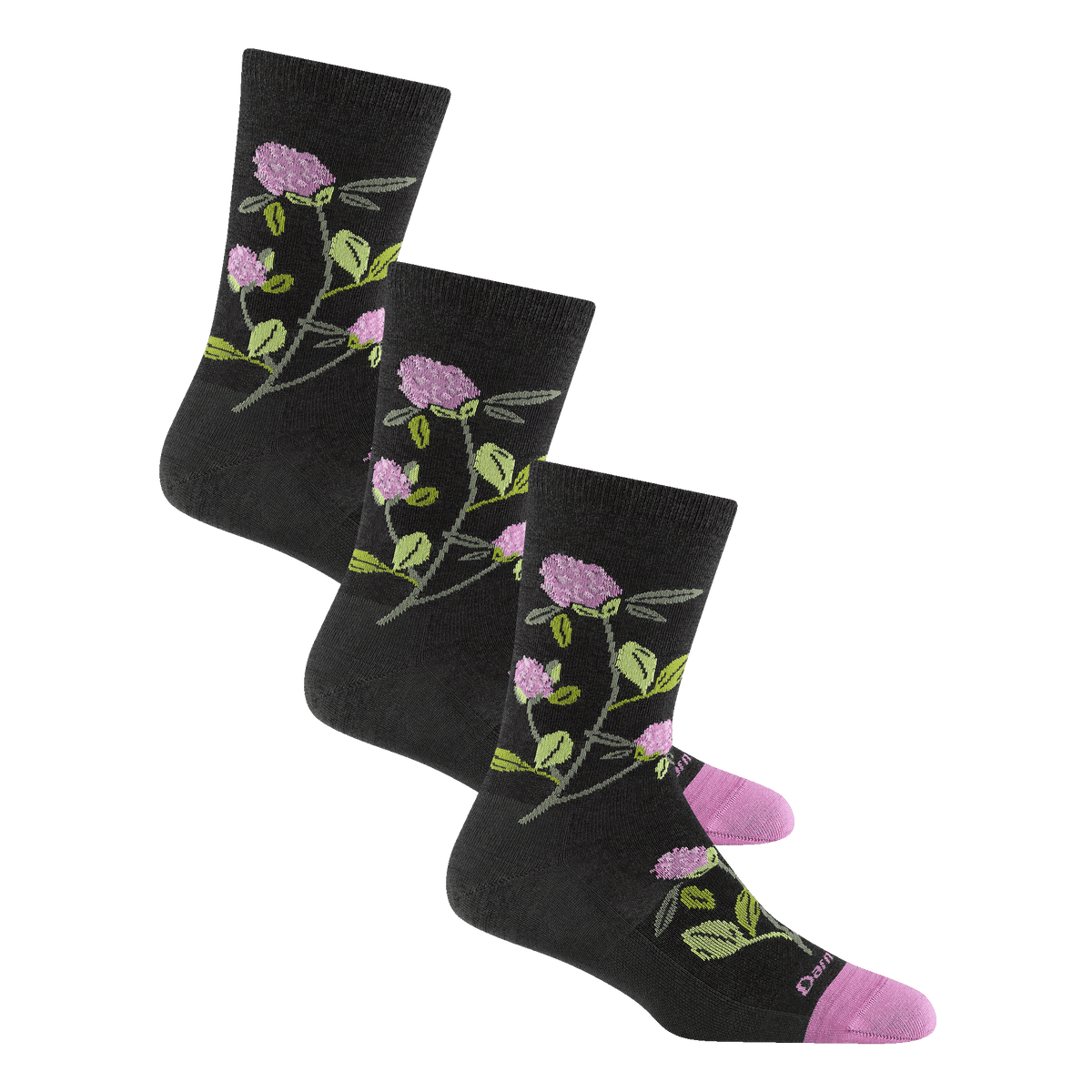 Darn Tough Vermont Women's Blossom Bouquet Lifestyle Crew 3-Pack
