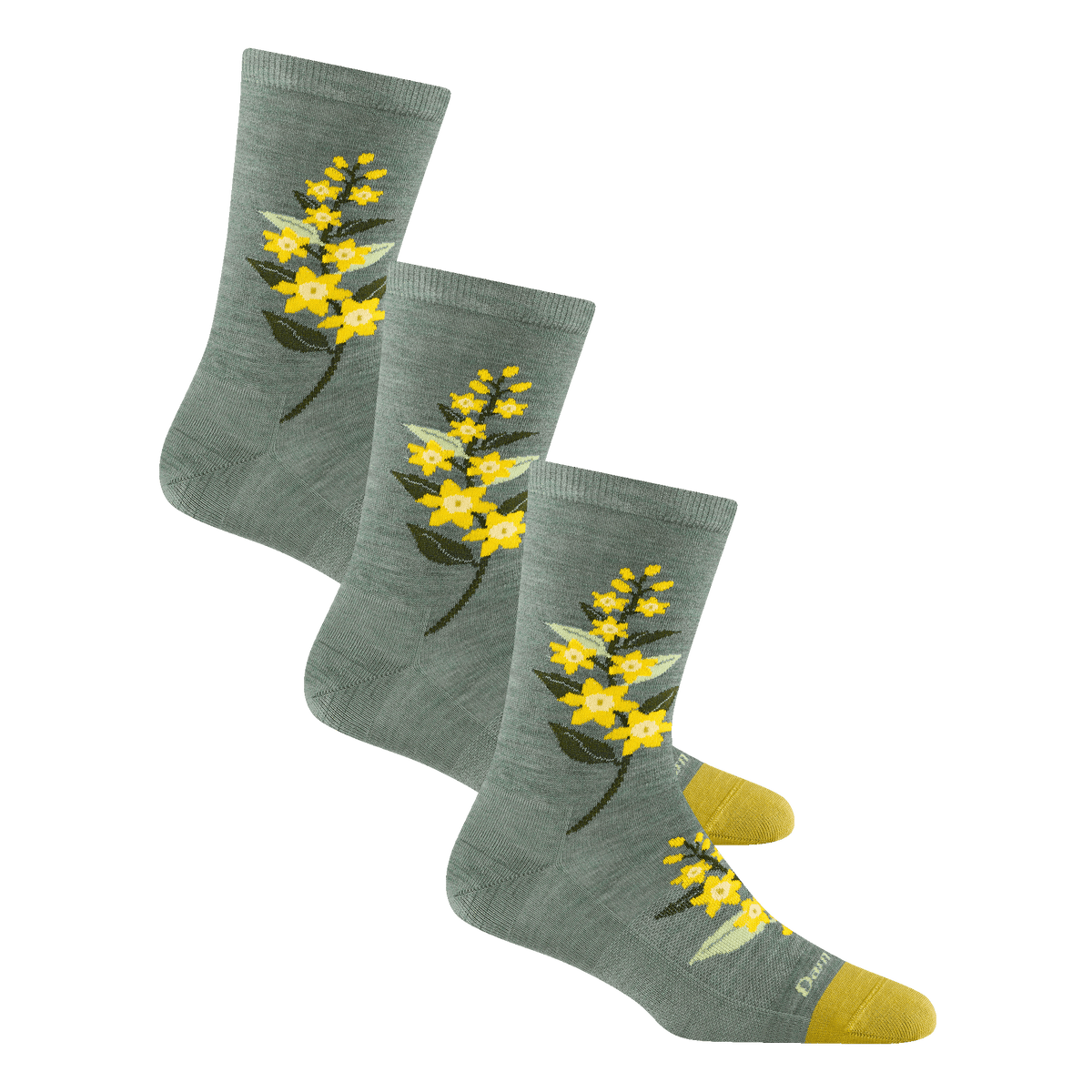 Darn Tough Vermont Women's Blossom Bouquet Lifestyle Crew 3-Pack