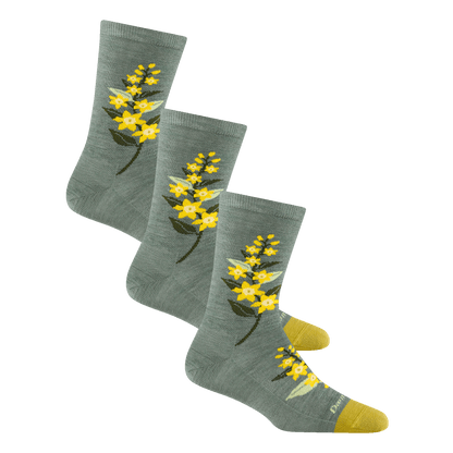 Darn Tough Vermont Women's Blossom Bouquet Lifestyle Crew 3-Pack