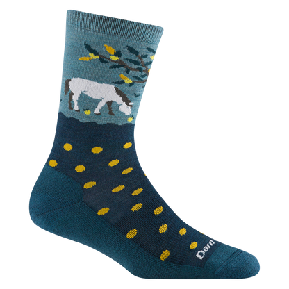Darn Tough Vermont Women's Wild Life Crew Lightweight Lifestyle Socks