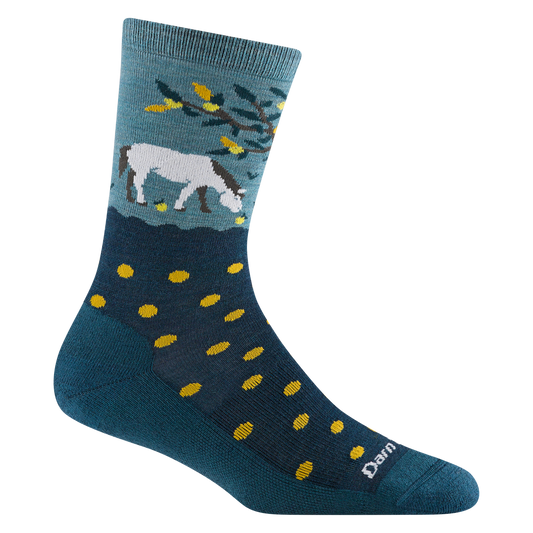 Darn Tough Vermont Women's Wild Life Crew Lightweight Lifestyle Socks