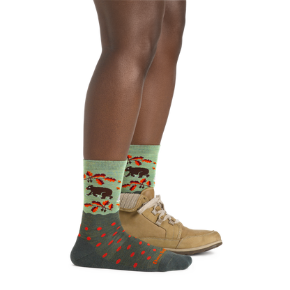 Darn Tough Vermont Women's Wildlife Lightweight Lifestyle Crew 3-Pack