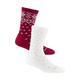 White/Burgundy
