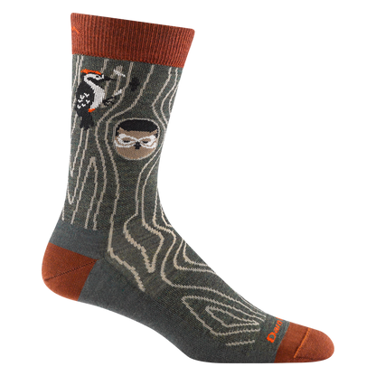 Darn Tough Vermont Men's Woody Crew Lightweight Lifestyle Socks