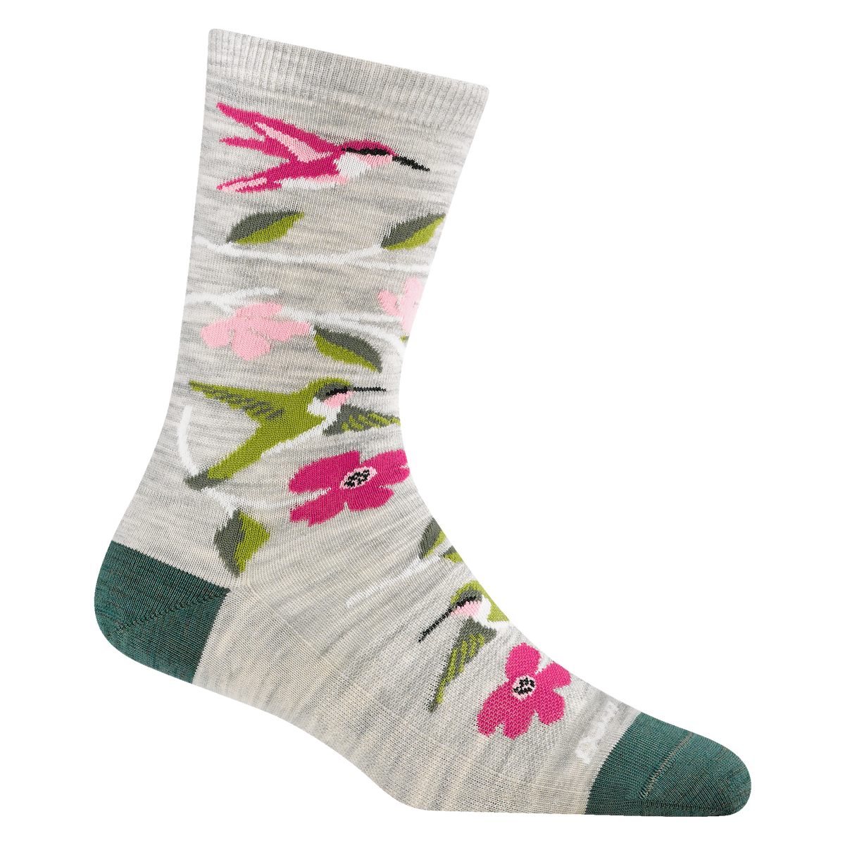 Darn Tough Vermont Women's Birds of a Feather Crew Lightweight Lifestyle Socks