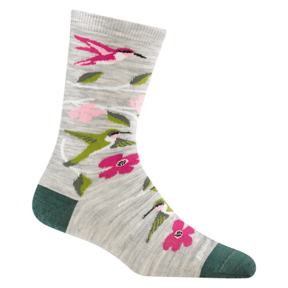 Darn Tough Vermont Women's Birds of a Feather Crew Lightweight Lifestyle Socks