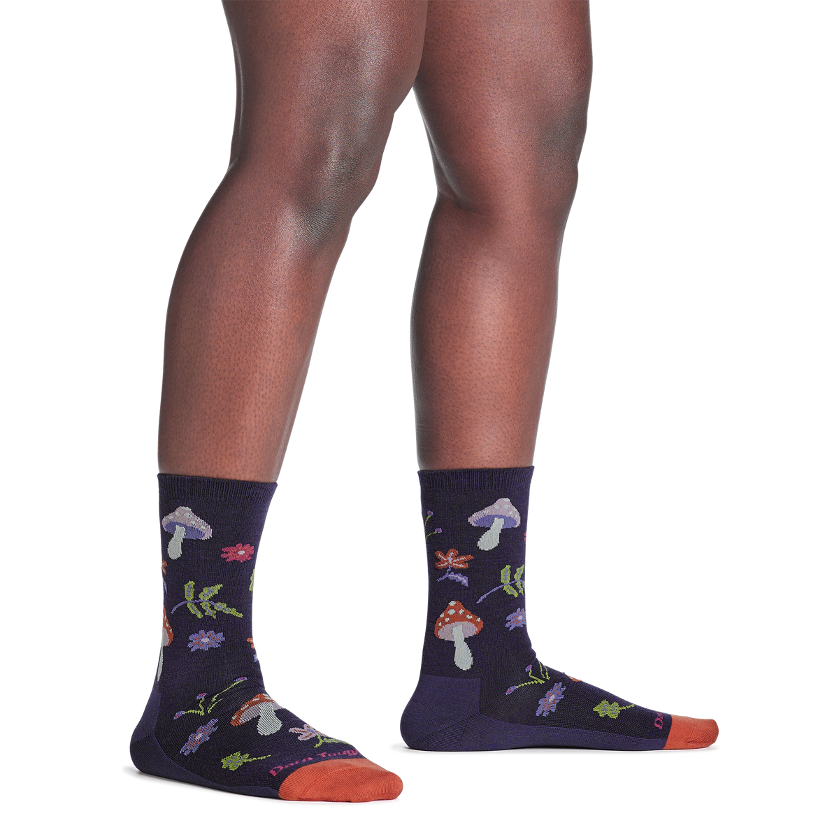 Darn Tough Vermont Women's Shroom Bloom Crew Lightweight Lifestyle Socks