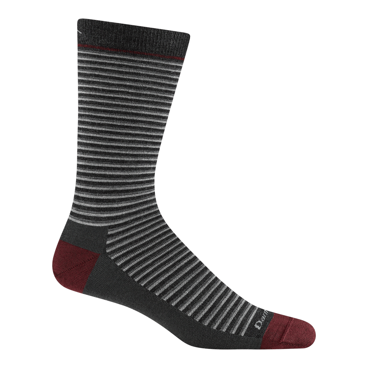 Darn Tough Vermont Men's Microstripe Crew Lightweight Lifestyle Socks