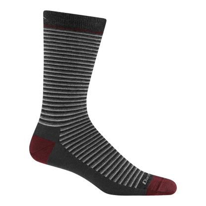 Darn Tough Vermont Men's Microstripe Crew Lightweight Lifestyle Socks