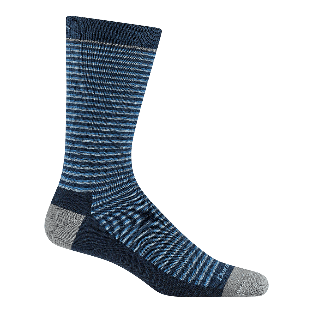 Darn Tough Vermont Men's Microstripe Crew Lightweight Lifestyle Socks