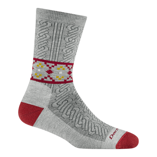 Darn Tough Vermont Women's Nordic Twist Crew Lightweight Lifestyle Socks