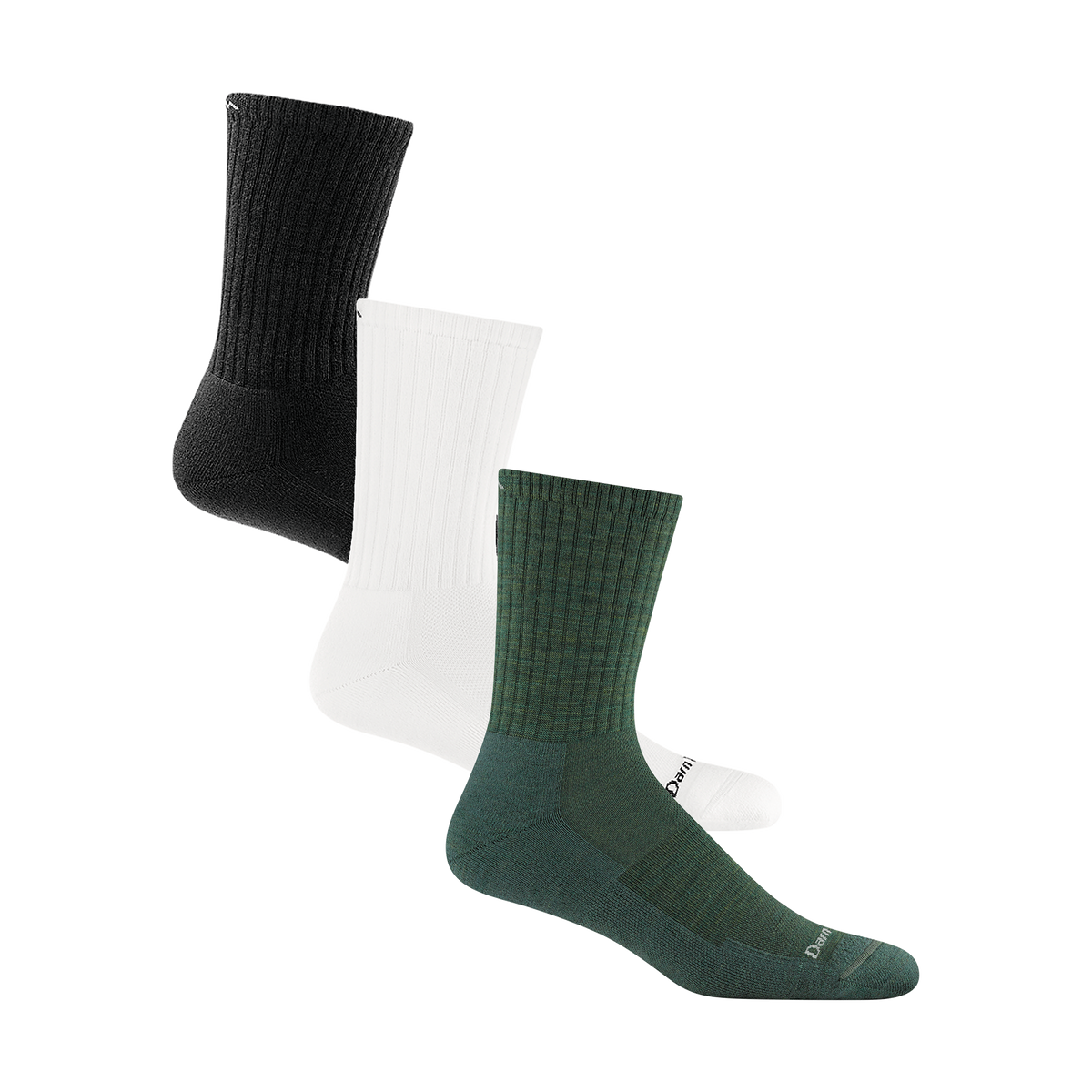 Darn Tough Vermont Men's The Standard Lifestyle Micro Crew 3-Pack