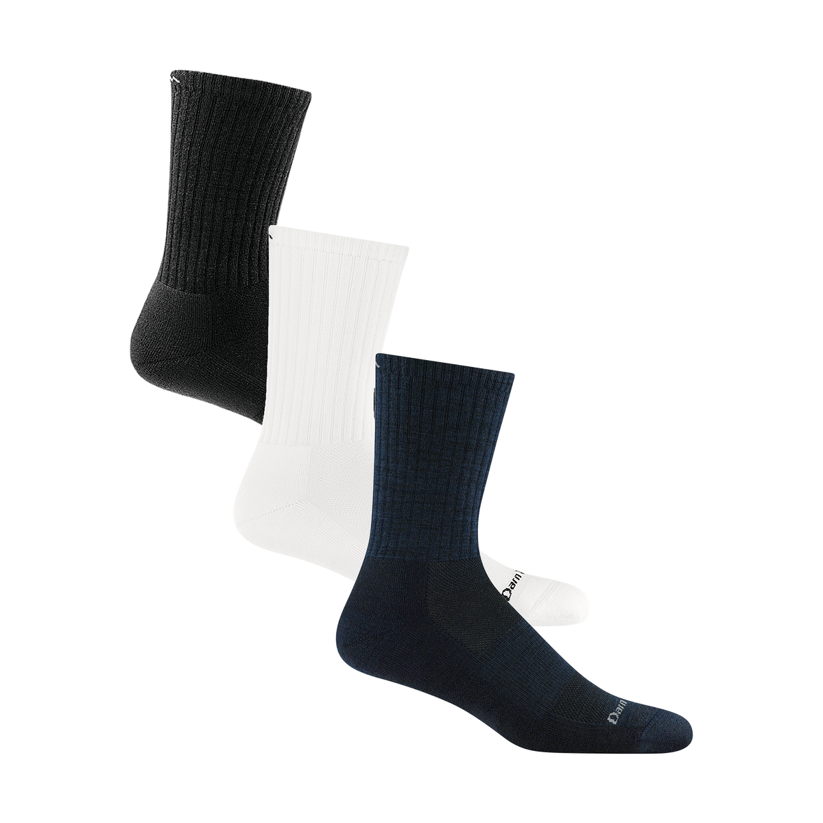 Darn Tough Vermont Men's The Standard Lifestyle Micro Crew 3-Pack