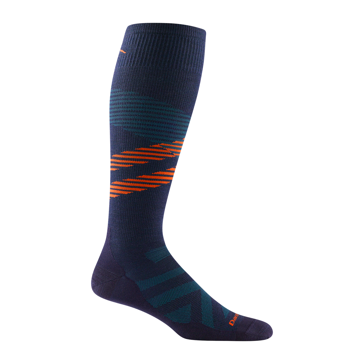 Darn Tough Vermont Men's Pennant RFL Over-the-Calf Ultra-Lightweight Ski & Snowboard Socks