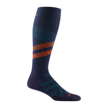 Darn Tough Vermont Men's Pennant RFL Over-the-Calf Ultra-Lightweight Ski & Snowboard Socks