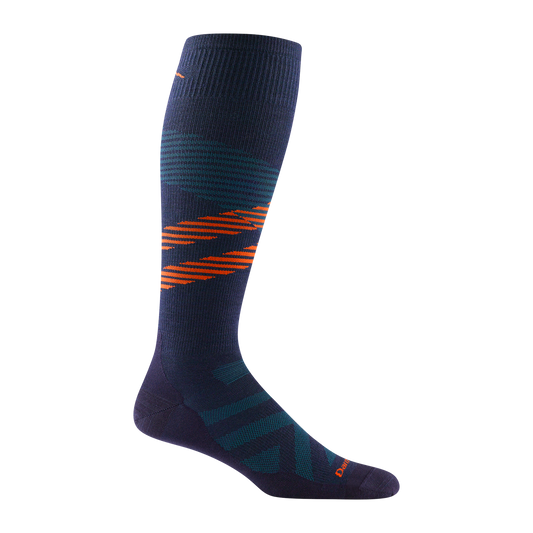 Darn Tough Vermont Men's Pennant RFL Over-the-Calf Ultra-Lightweight Ski & Snowboard Socks