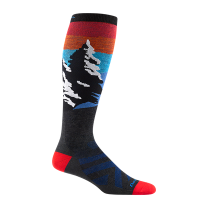 Darn Tough Vermont Men's Solstice Over-the-Calf Lightweight Ski & Snowboard Socks