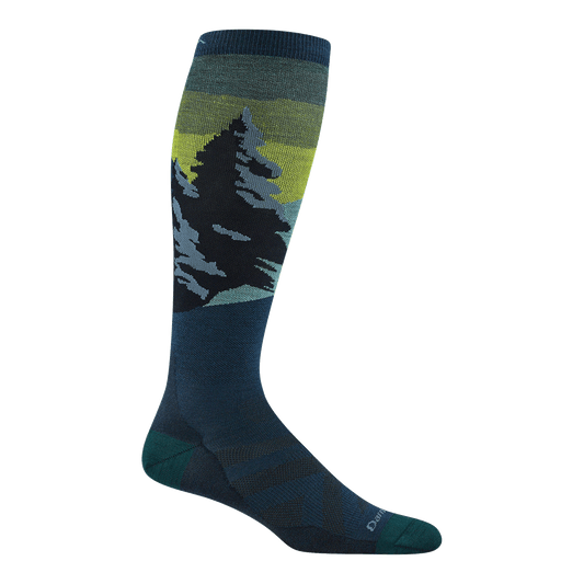 Darn Tough Vermont Men's Solstice Over-the-Calf Lightweight Ski & Snowboard Socks