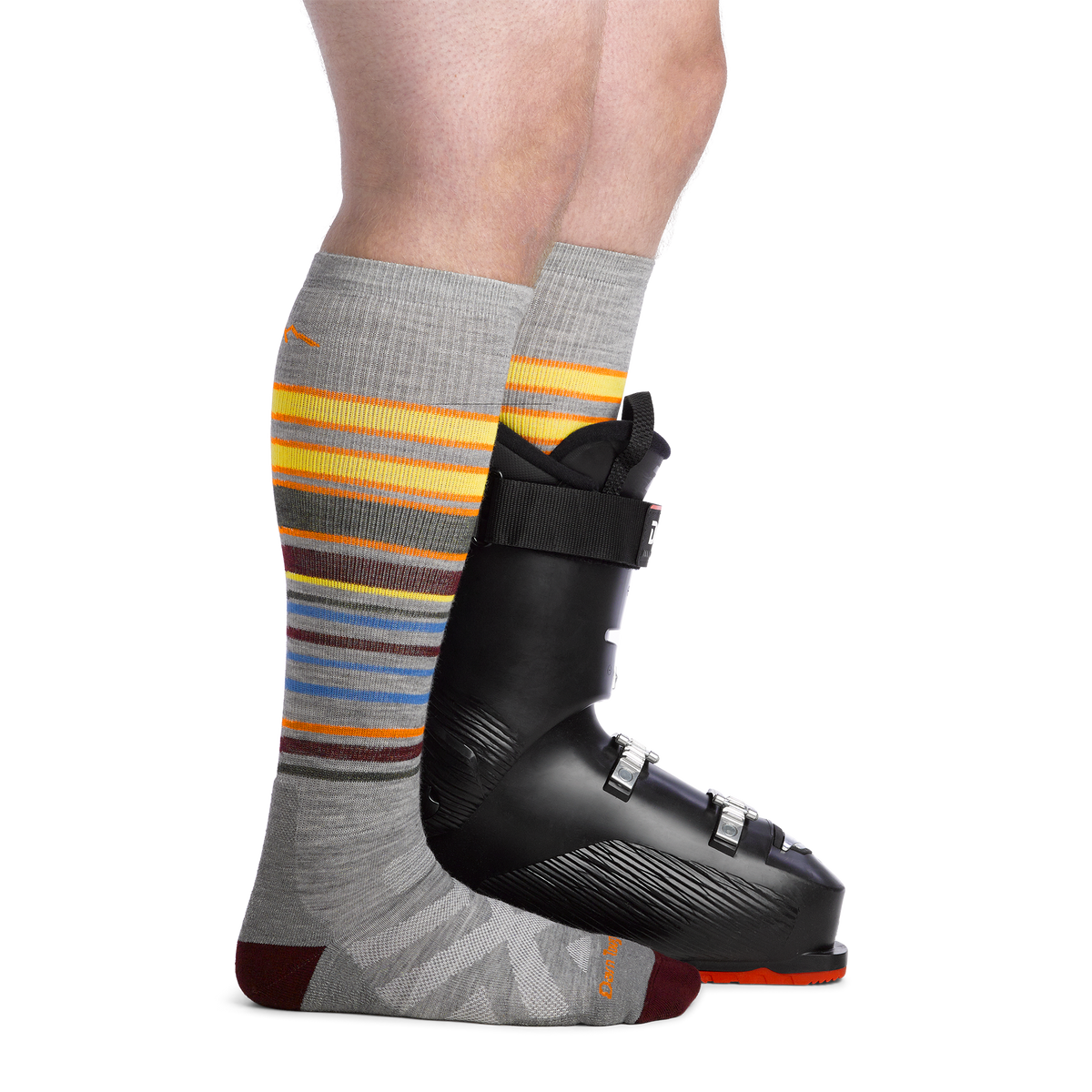 Darn Tough Vermont Men's Snowpack Over-the-Calf Midweight Ski & Snowboard Sock - Last Chance