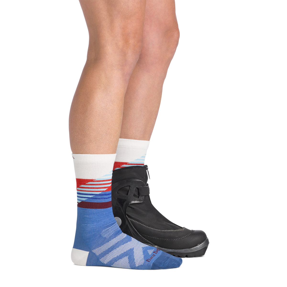 Darn Tough Vermont Women's Lillehammer Nordic Boot Lightweight Ski & Snowboard Socks