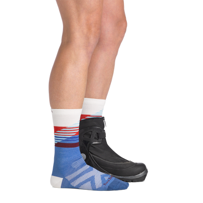 Darn Tough Vermont Women's Lillehammer Nordic Boot Lightweight Ski & Snowboard Socks