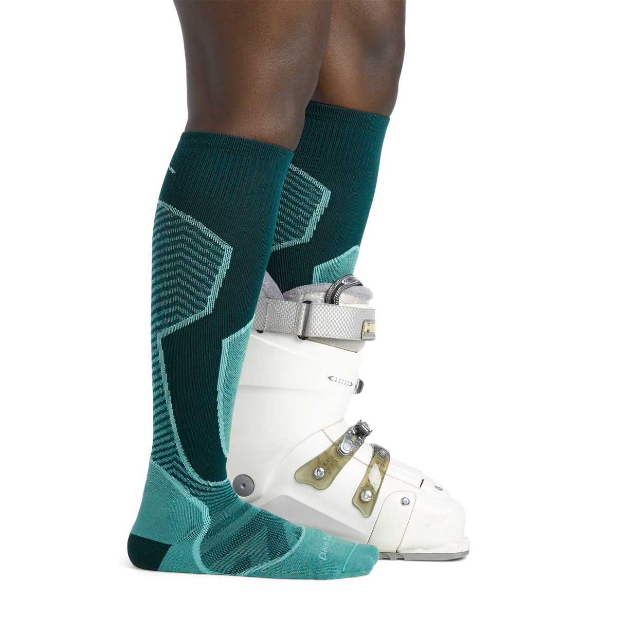 Darn Tough Vermont Women's Outer Limits Over-the-Calf Lightweight Ski & Snowboard Socks