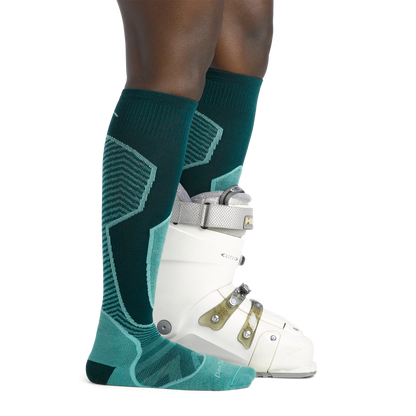 Darn Tough Vermont Women's Outer Limits Over-the-Calf Lightweight Ski & Snowboard Socks