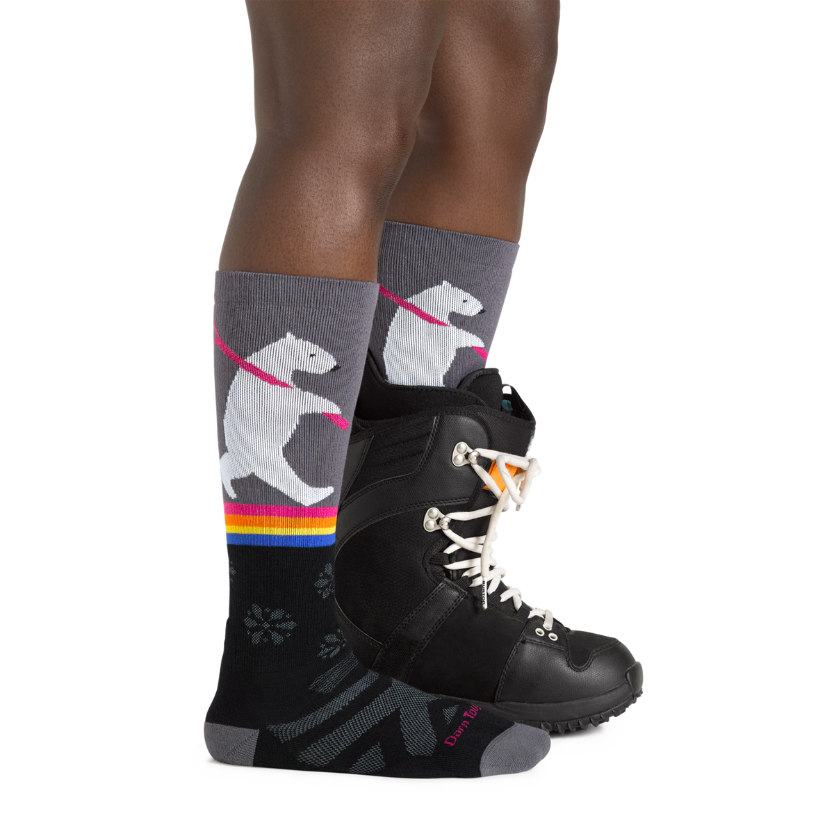 Darn Tough Vermont Women's Due North Over-the-Calf Midweight Ski & Snowboard Socks