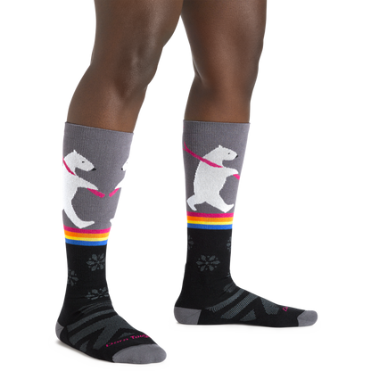 Darn Tough Vermont Women's Due North Over-the-Calf Midweight Ski & Snowboard Socks