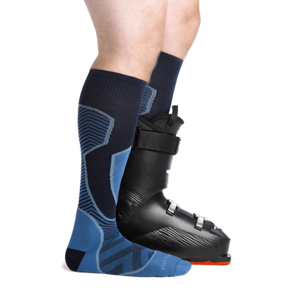 Darn Tough Vermont Men's Outer Limits Over-the-Calf Lightweight Ski & Snowboard Socks- Last Chance