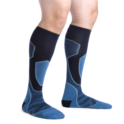 Darn Tough Vermont Men's Outer Limits Over-the-Calf Lightweight Ski & Snowboard Socks- Last Chance