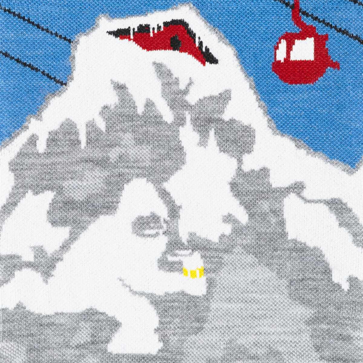 Darn Tough Vermont Men's Heady Yeti Over-the-Calf Midweight Ski & Snowboard Socks