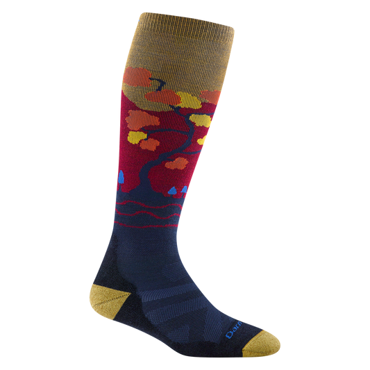 Darn Tough Vermont Women's Enchanted Over-the-Calf Midweight Ski & Snowboard Socks- Last Chance