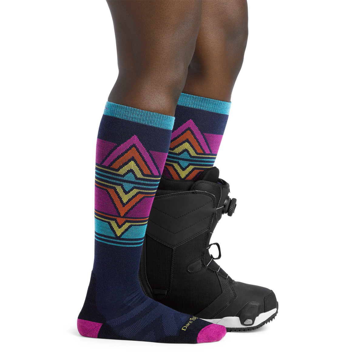 Darn Tough Vermont Women's Echo Over-the-Calf Midweight Ski & Snowboard Socks