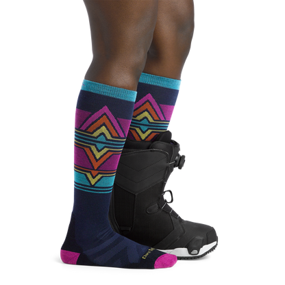 Darn Tough Vermont Women's Echo Over-the-Calf Midweight Ski & Snowboard Socks