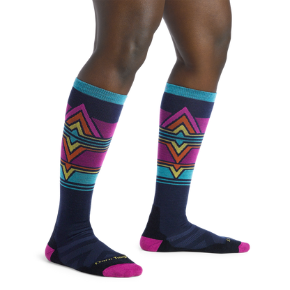 Darn Tough Vermont Women's Echo Over-the-Calf Midweight Ski & Snowboard Socks