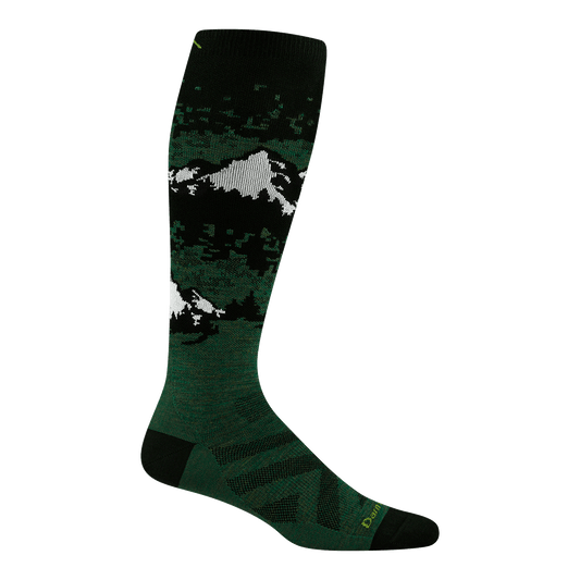 Darn Tough Vermont Men's Cold Smoke Over-the-Calf Lightweight Ski & Snowboard Socks