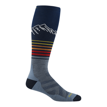 Darn Tough Vermont Men's Steep Lines Over-the-Calf Lightweight Ski & Snowboard Socks