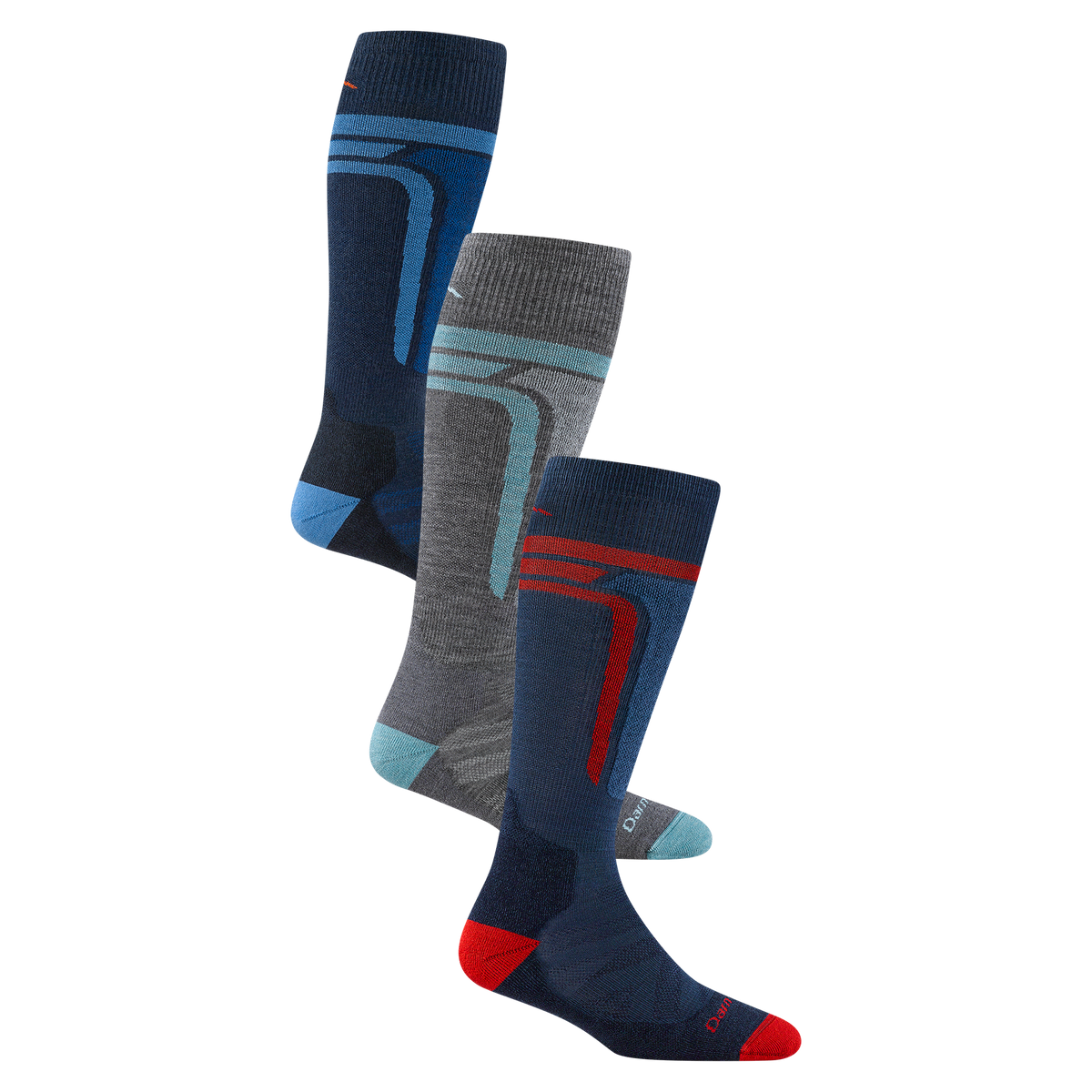 Darn Tough Vermont Edge Over-the-Calf Midweight Ski & Snowboard Multi-Pack