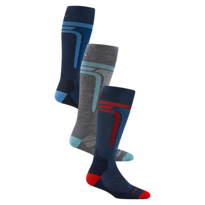 Darn Tough Vermont Edge Over-the-Calf Midweight Ski & Snowboard Multi-Pack